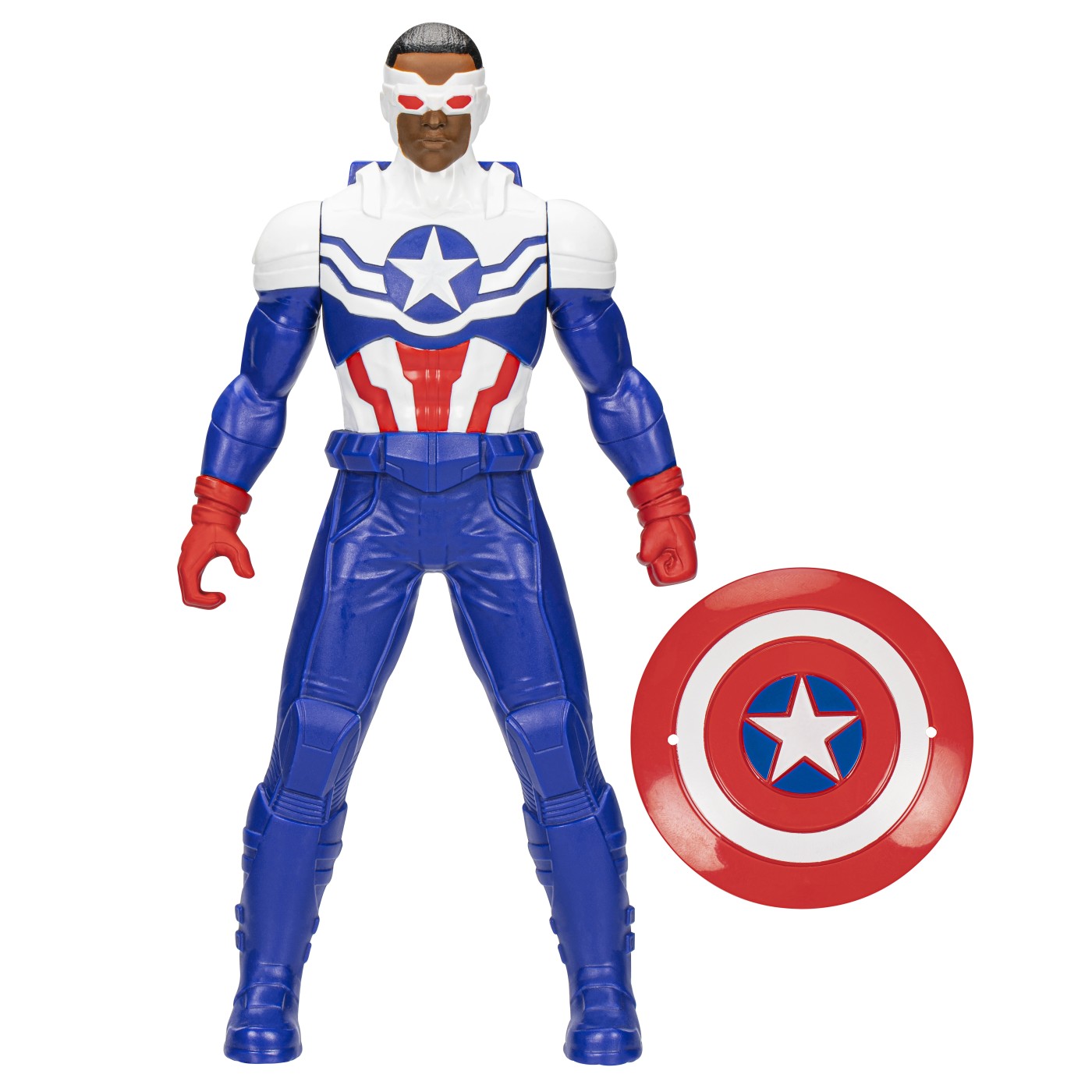 MARVEL AVENGERS FIGURINA CAPTAIN AMERICA ALBASTRU DESCHIS 24CM [2]