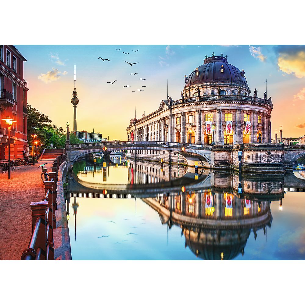 PUZZLE TREFL 1000 PREMIUM PLUS PHOTO ODYSSEY MUZEUL BODE BERLIN GERMANIA [2]
