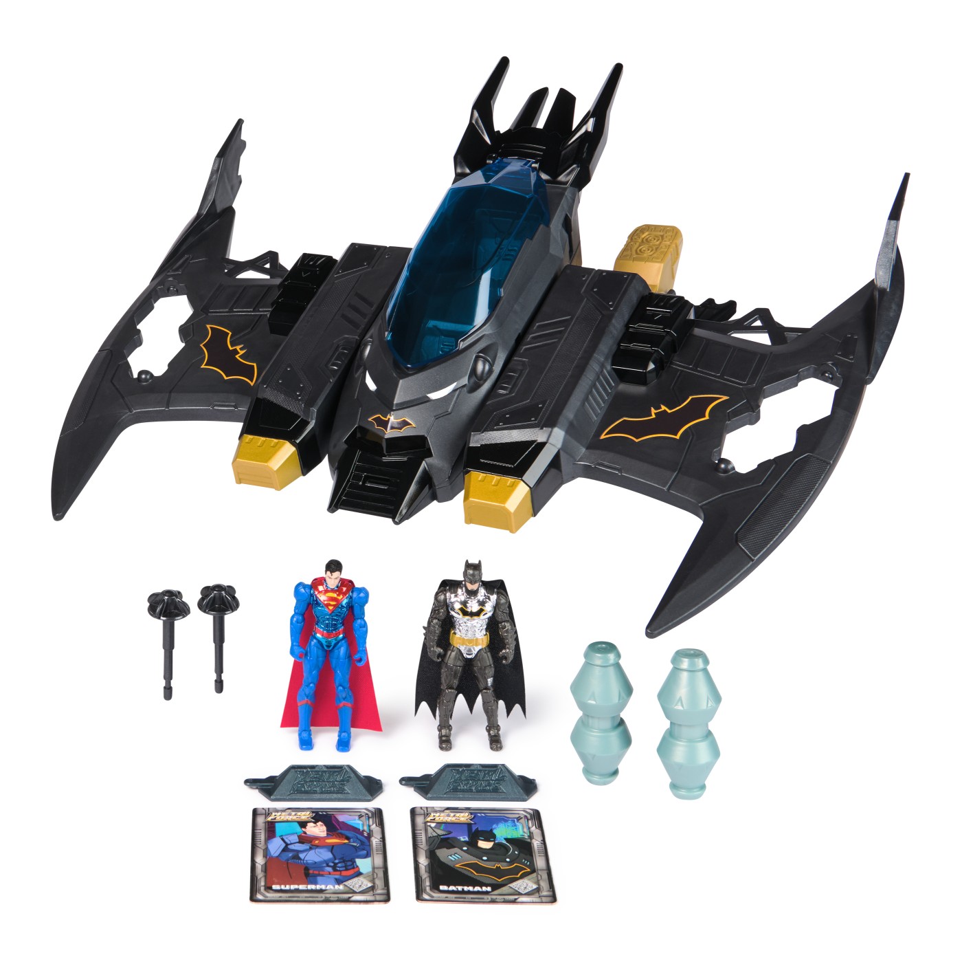 BATMAN DC METAL FORCE BATWING TRANSFORMABIL [2]
