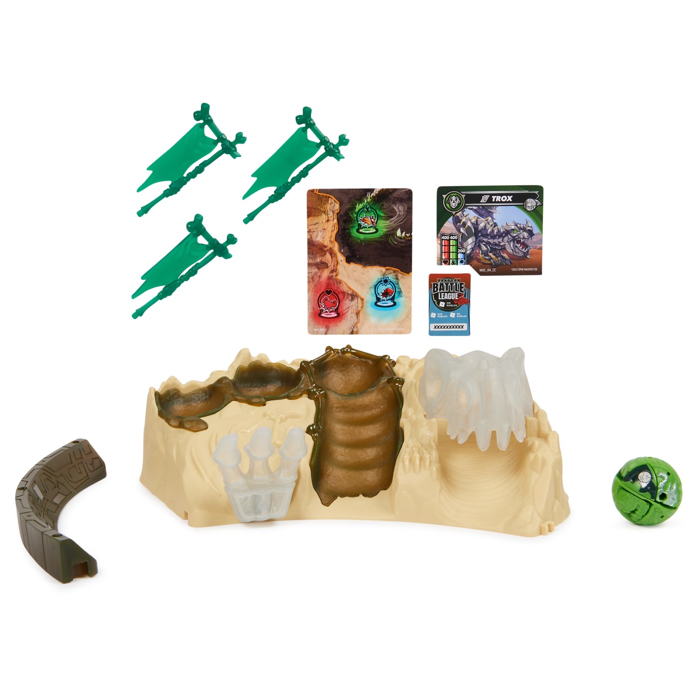 BAKUGAN SET DE ANTRENAMENT TITANIUM TROX [2]