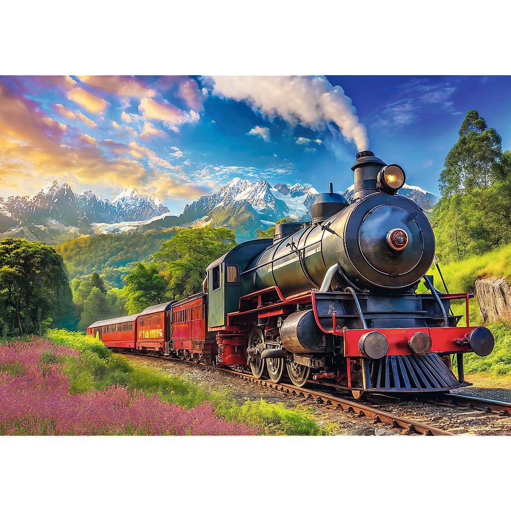 PUZZLE TREFL 1000 CALATORIE CU TRENUL [2]