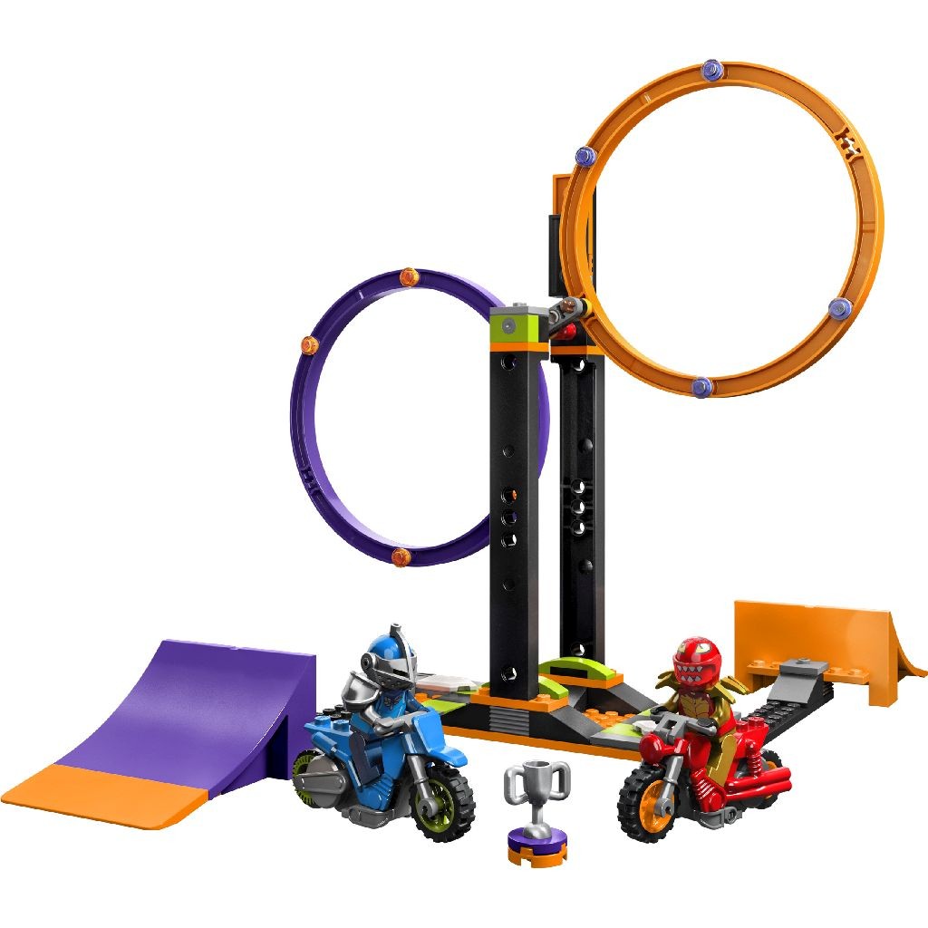 LEGO CITY PROVOCAREA DE CASCADORII CU ROTIRI 60360 [2]