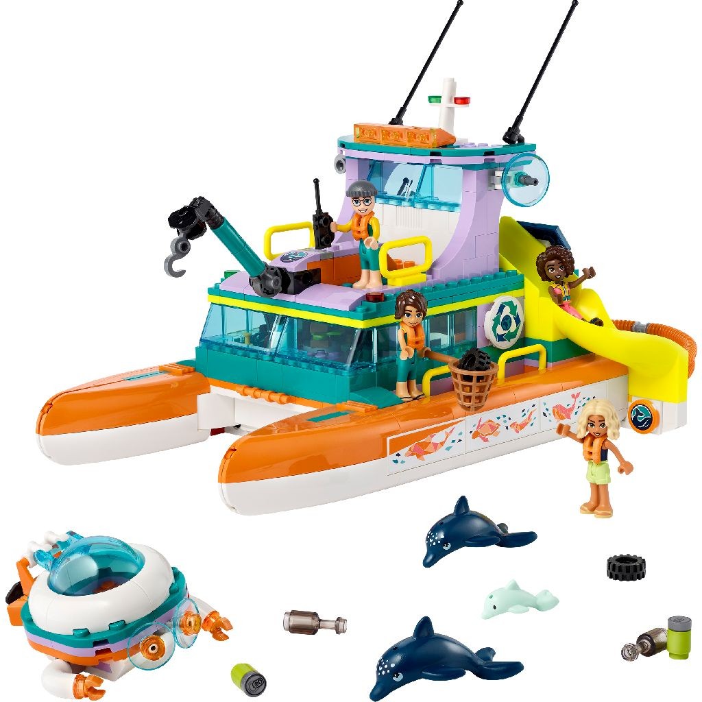 LEGO FRIENDS BARCA DE SALVARE PE MARE 41734 [2]