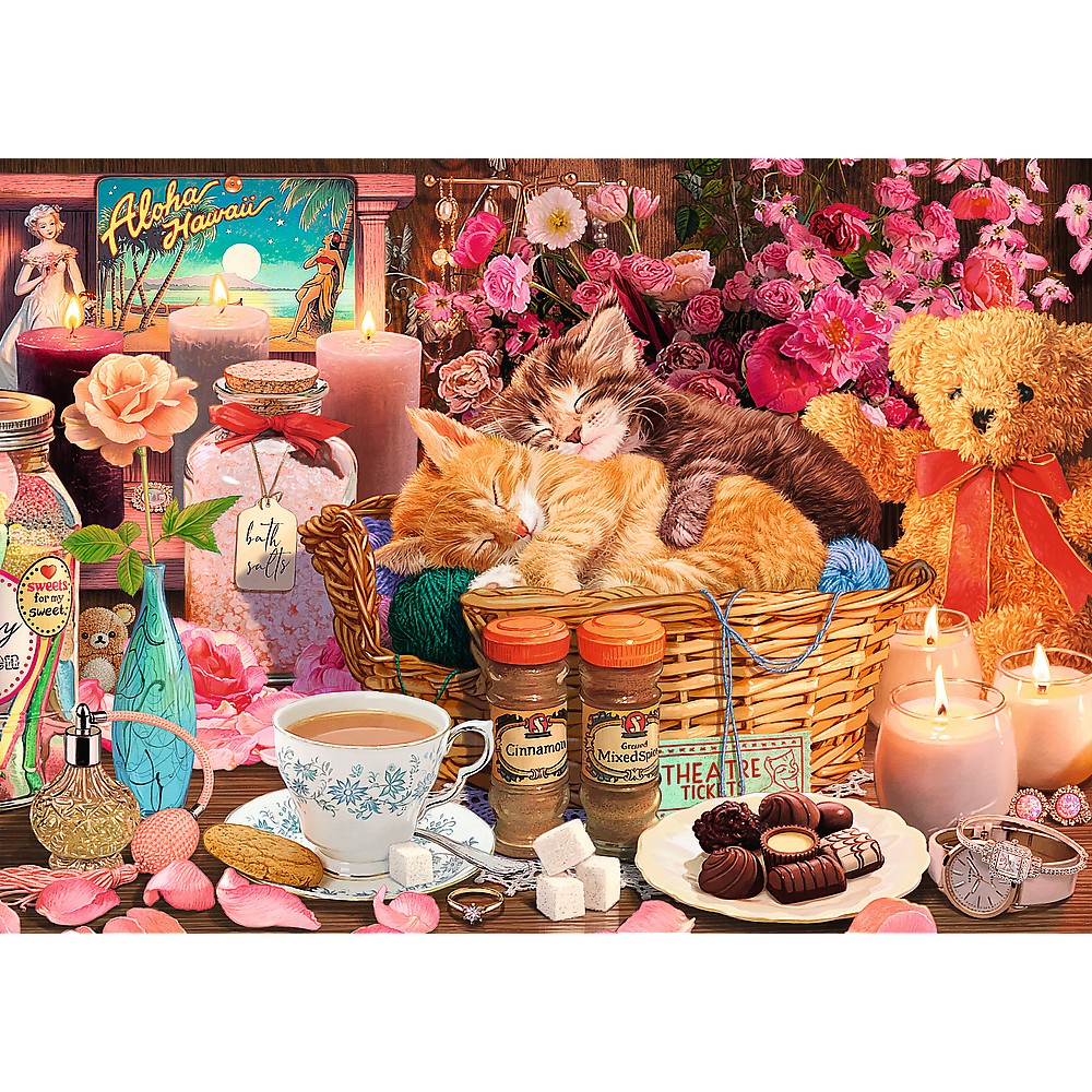 PUZZLE TREFL 1000 PREMIUM PLUS TEA TIME TOATE LUCRURILE BUNE [2]