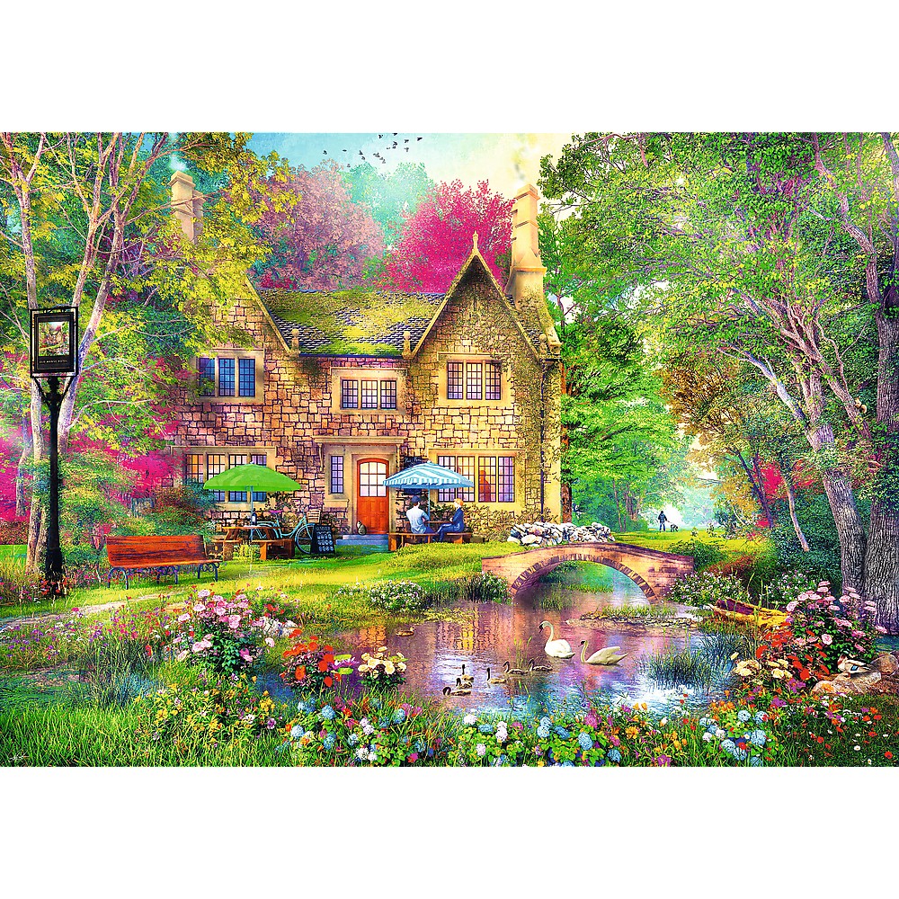 PUZZLE TREFL 1000 RAIUL DIN PADURE [2]