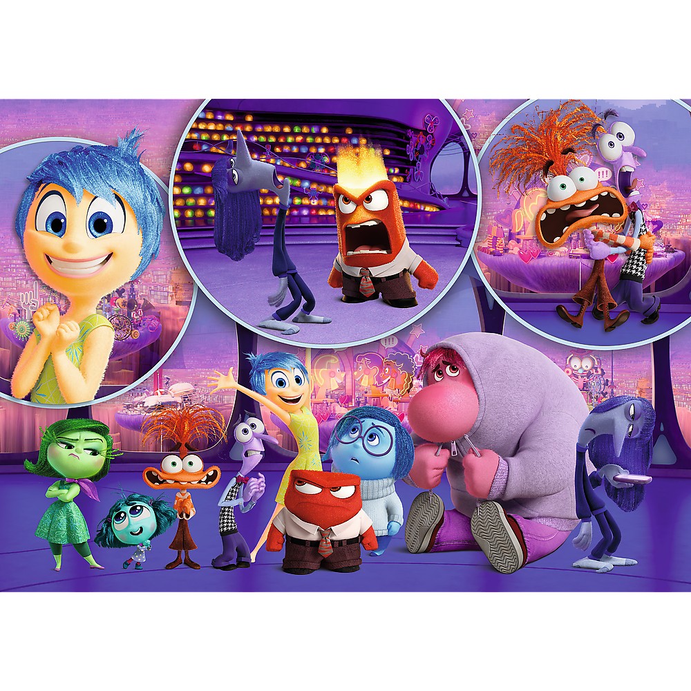 PUZZLE TREFL 200 DISNEY INSIDE OUT 2 EMOTIILE COPIILOR [2]