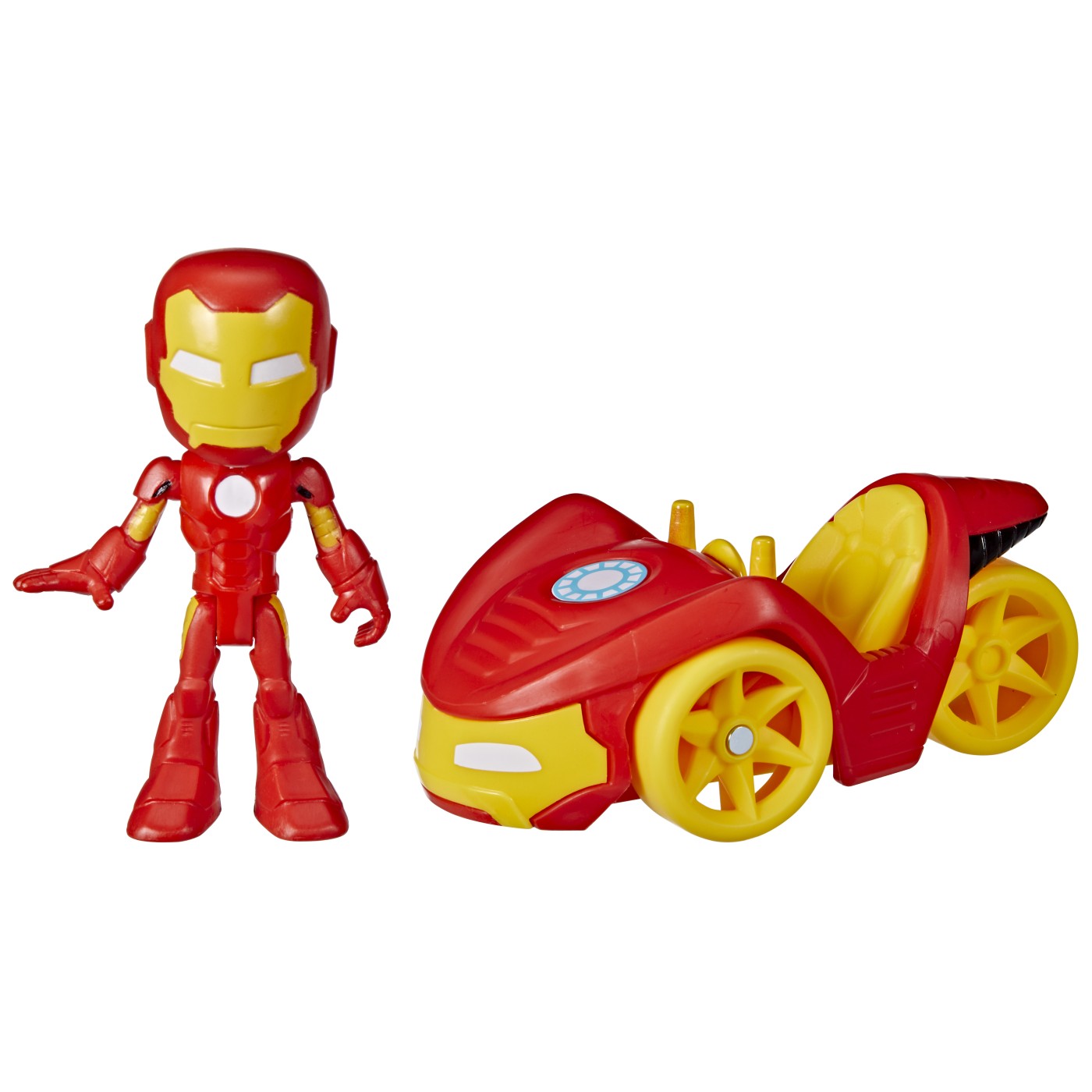 SPIDEY PRIETENII EXTRAORDINARI SET VEHICUL SI FIGURINA IRON MAN [2]