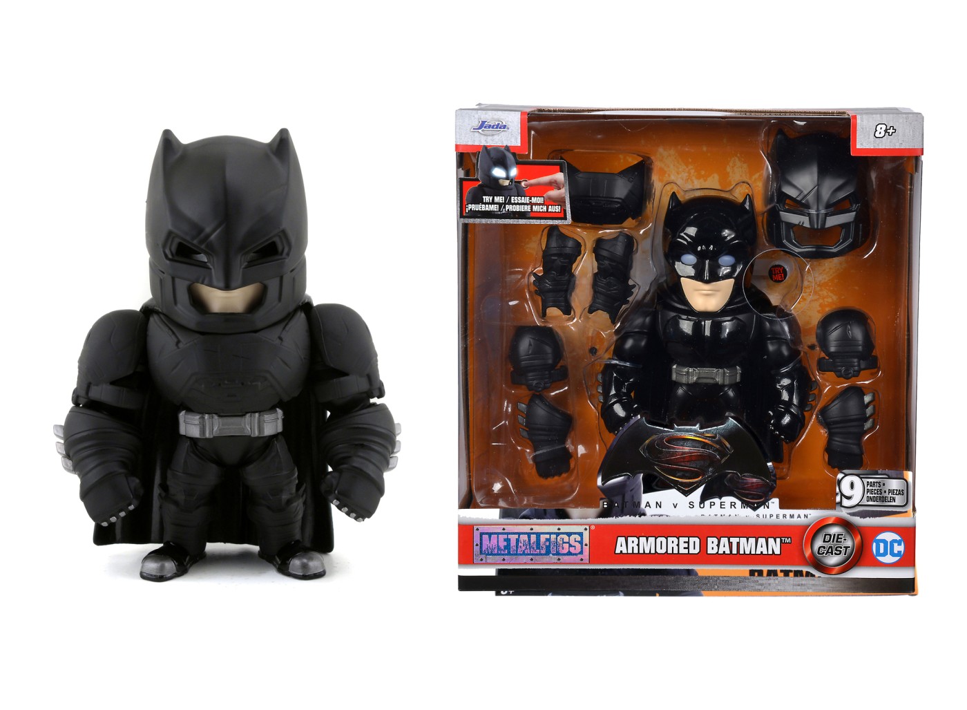 Jucării și jocuri - JADA BATMAN FIGURINA METALICA BATMAN 15CM