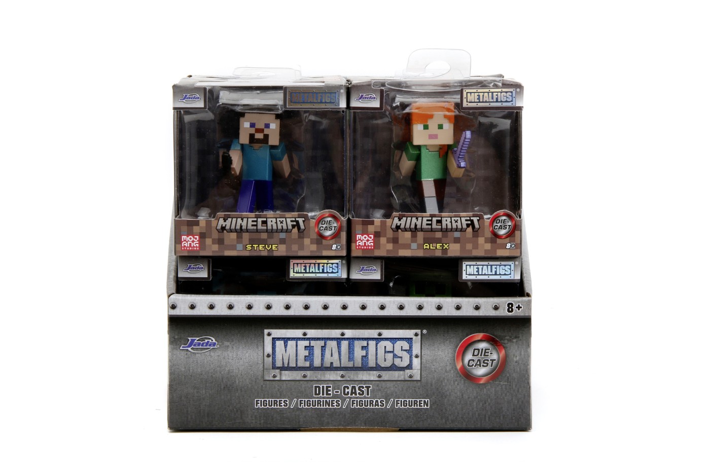 Jucării și jocuri - JADA MINECRAFT FIGURINA METALICA 6.5CM