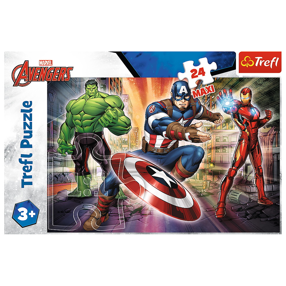 PUZZLE TREFL 24 MAXI EROI AVENGERS [3]