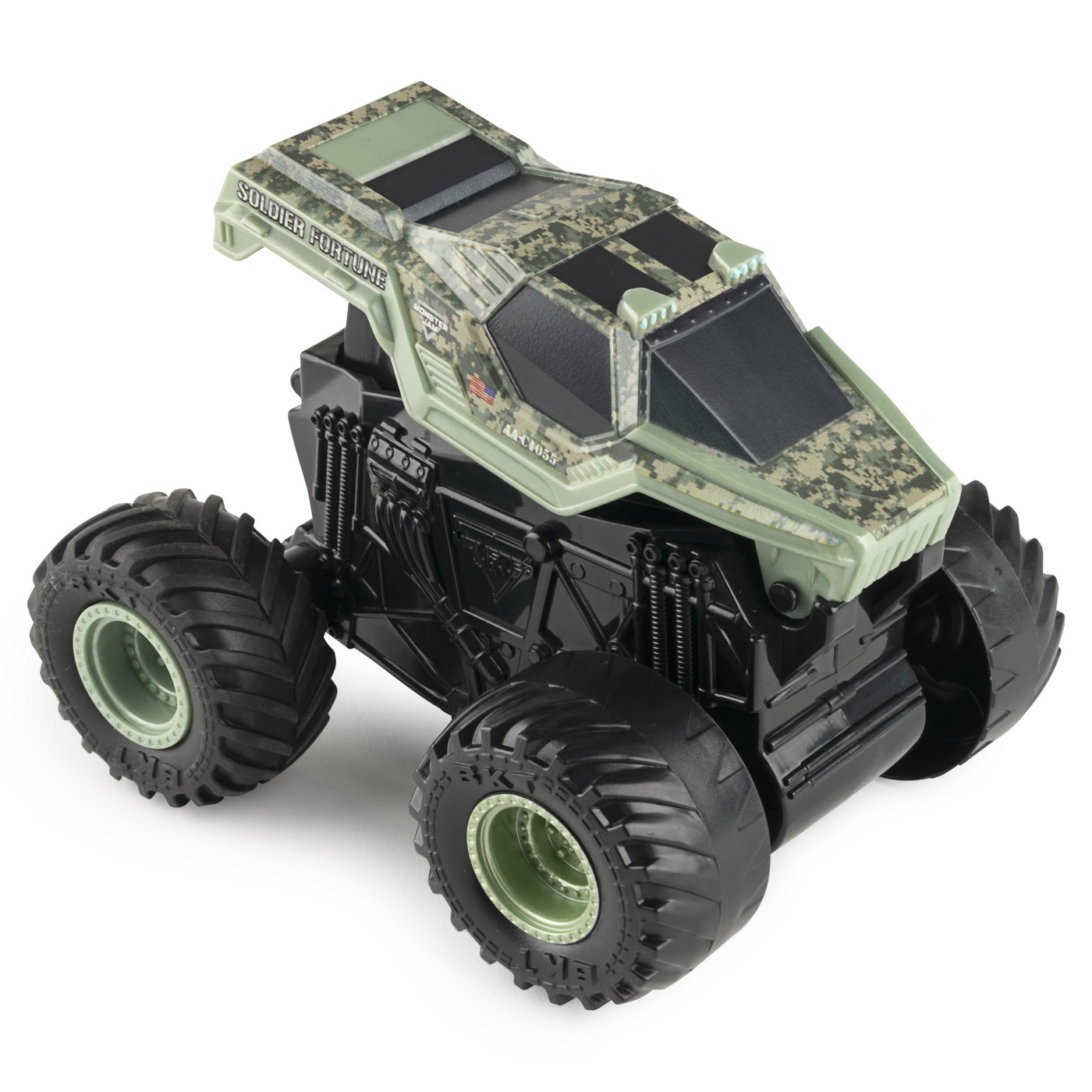 MONSTER JAM SOLDIER FORTUNE SERIA CLICK FLIP SCARA 1 LA 43 [3]