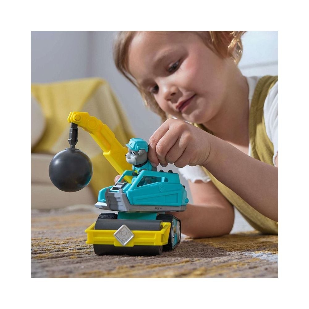 PATRULA CATELUSILOR RUBBLE SI ECHIPA VEHICUL DE BAZA MOTOR [3]