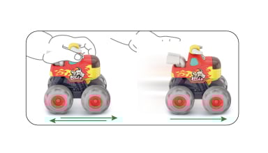 MASINUTA BEBE MONSTER TRUCK TAURASUL CEL FURIOS [3]
