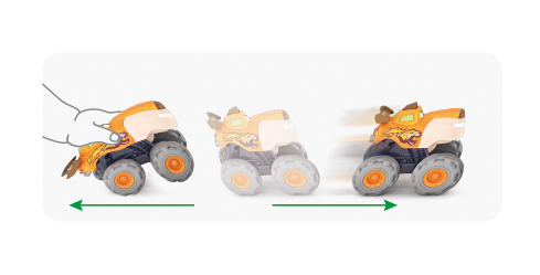 MASINUTA BEBE MONSTER TRUCK LEOPARDUL INFURIAT [3]