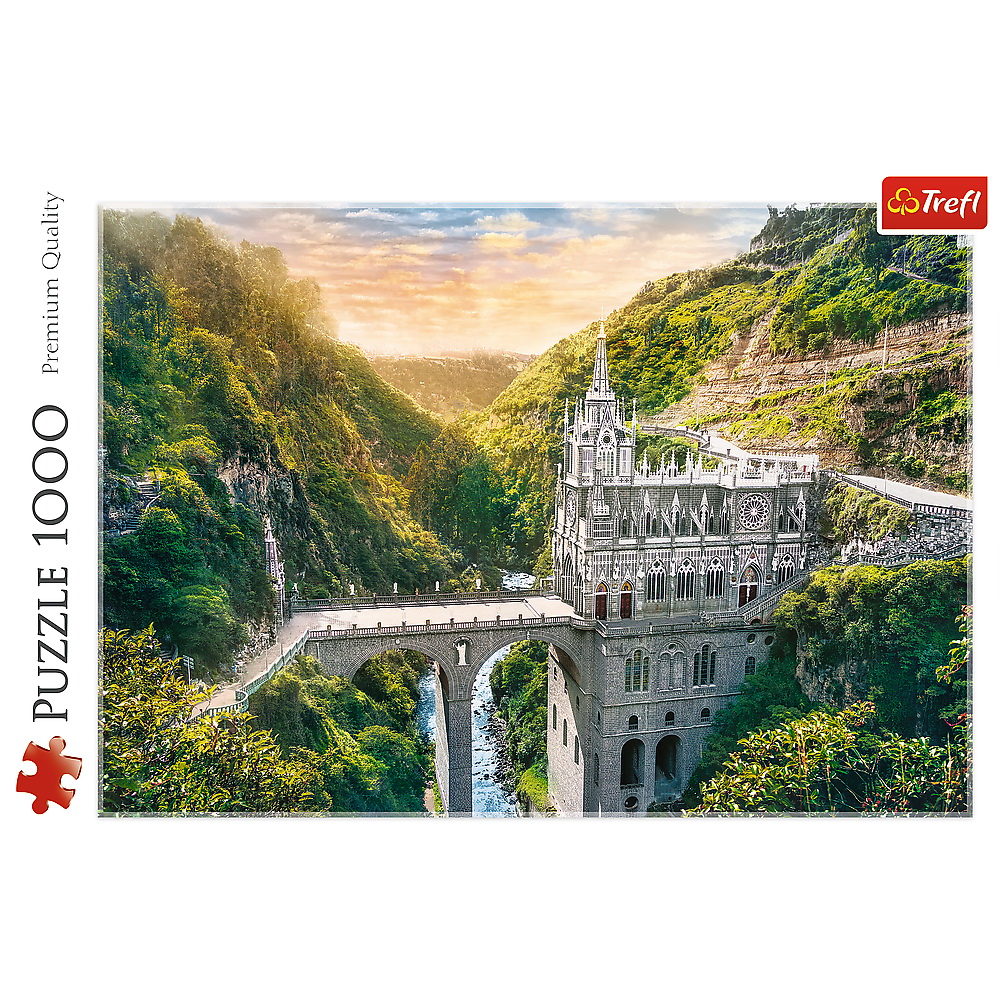 PUZZLE TREFL 1000 SANCTUARUL LAS LAJAS COLUMBIA [3]