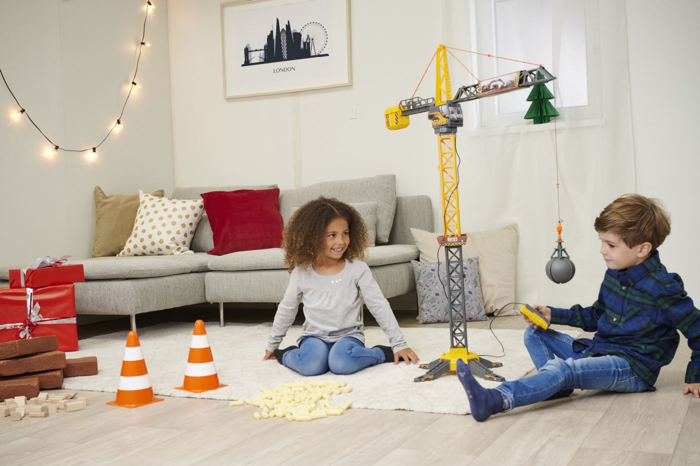 DICKIE MACARA MIGHTY CRANE 110CM ROTATIE 360 CU TELECOMANDA [3]