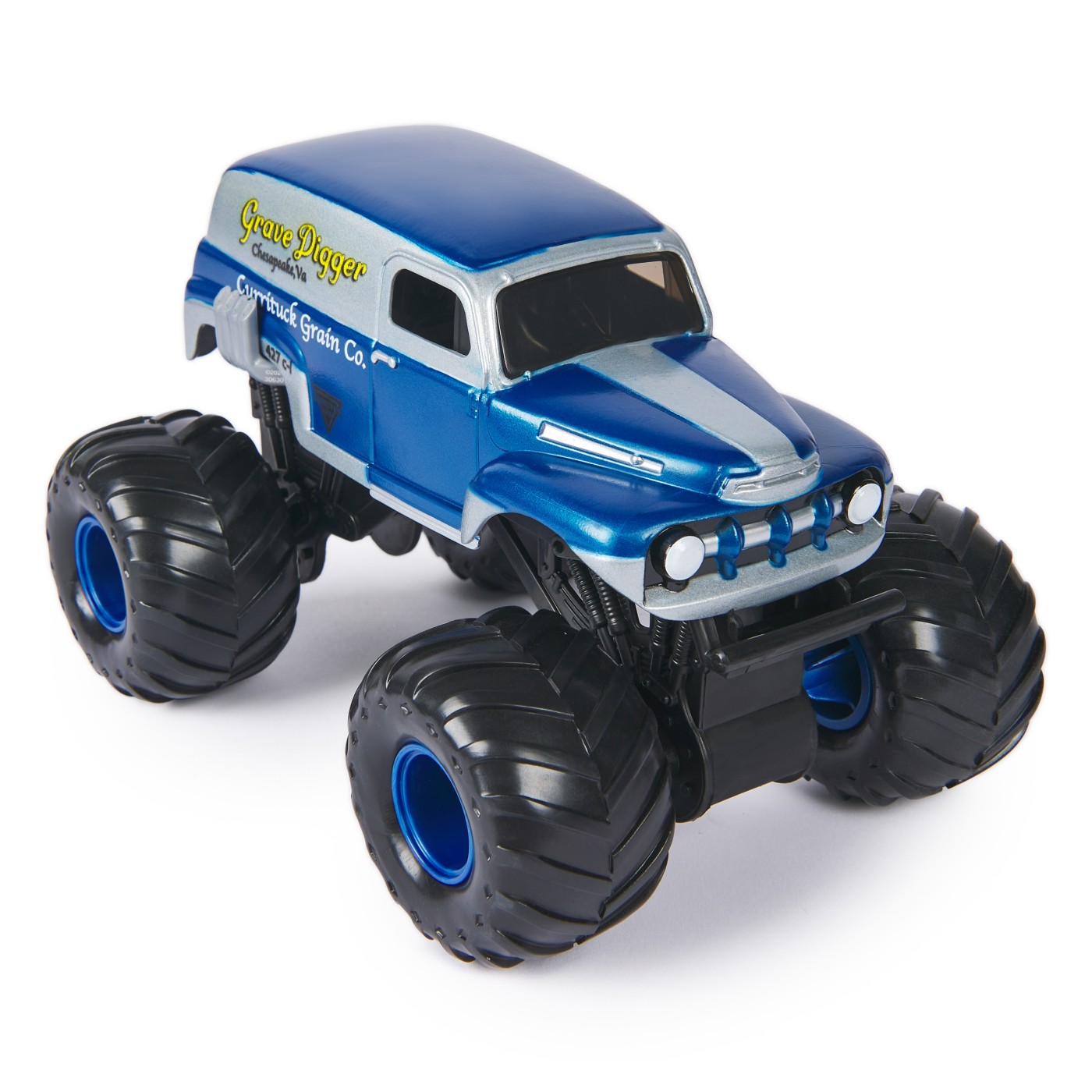 MONSTER JAM MASINUTA METALICA GRAVE DIGGER SCARA 1:24 [3]