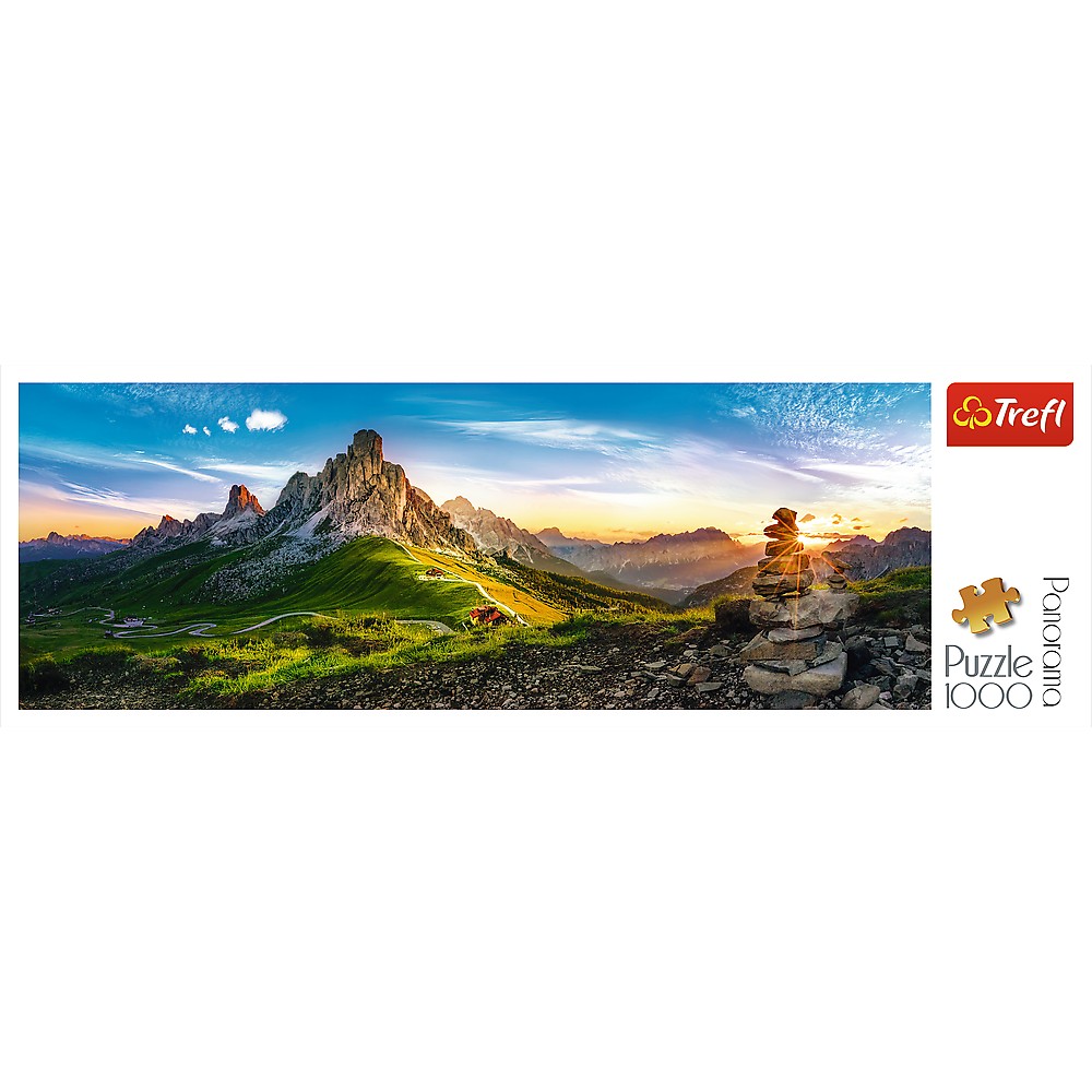 PUZZLE TREFL 1000 PANORAMA MUNTII DOLOMITI [3]