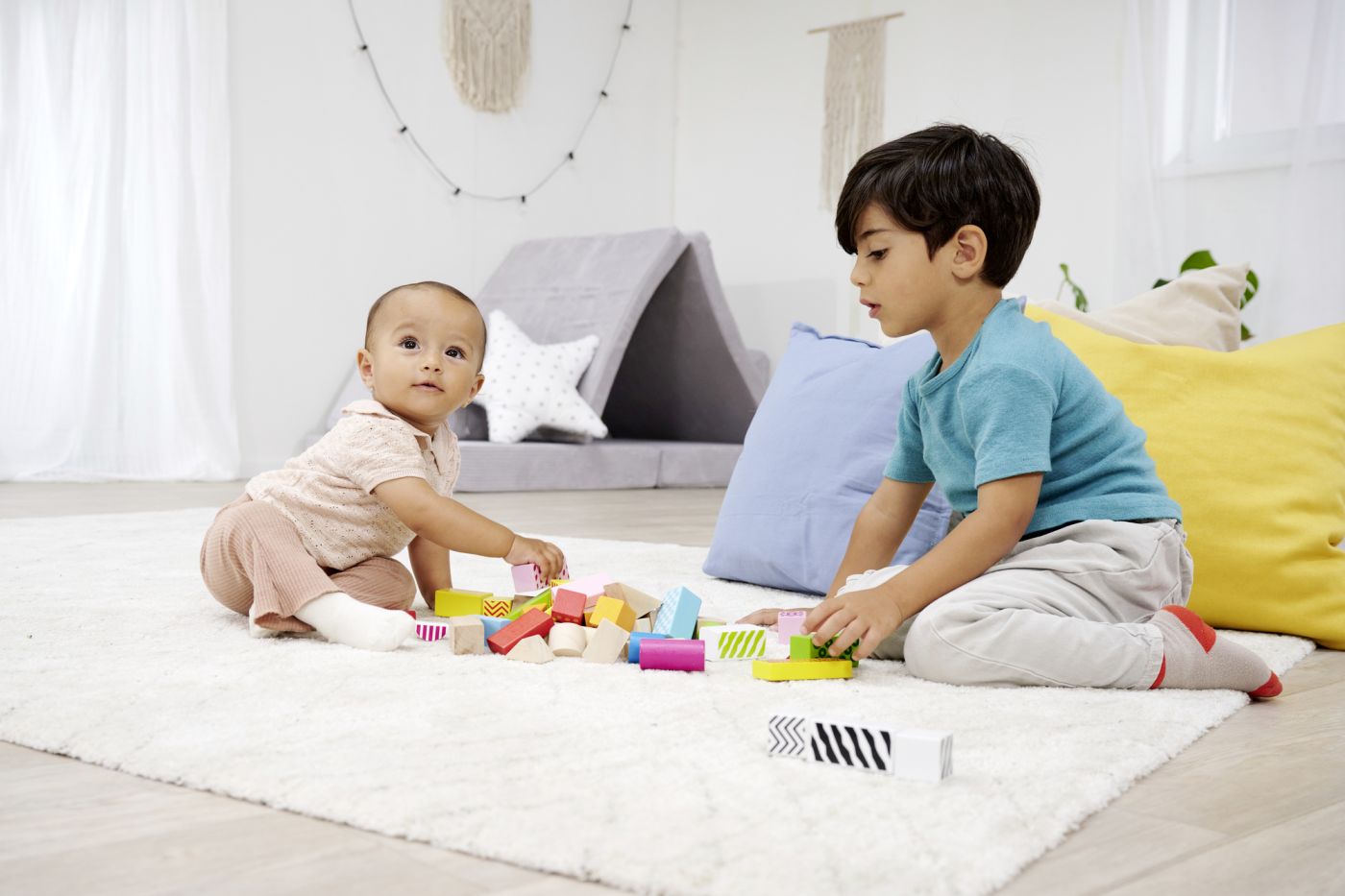 EICHORN COLOR SET BLOCURI DE CONSTRUCTIE DIN LEMN [3]