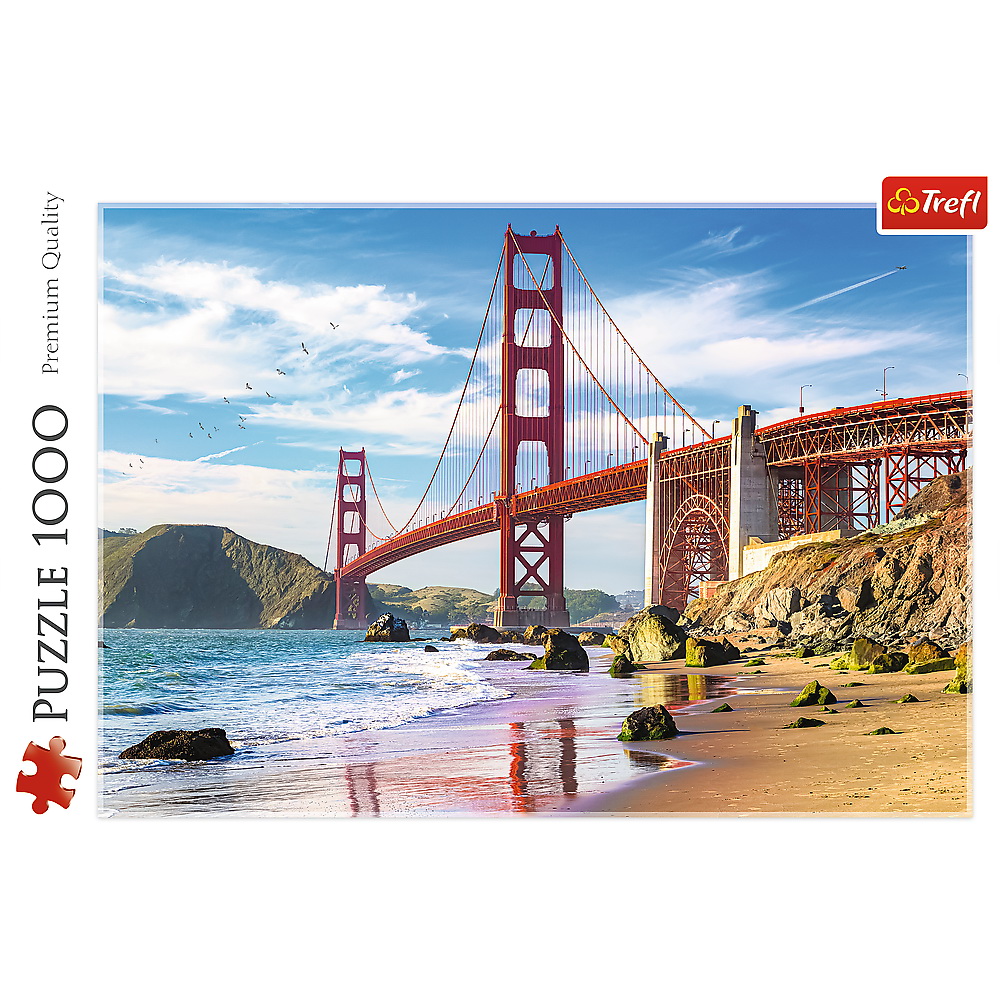 PUZZLE TREFL 1000 PODUL GOLDEN GATE SAN FRANCISCO [3]