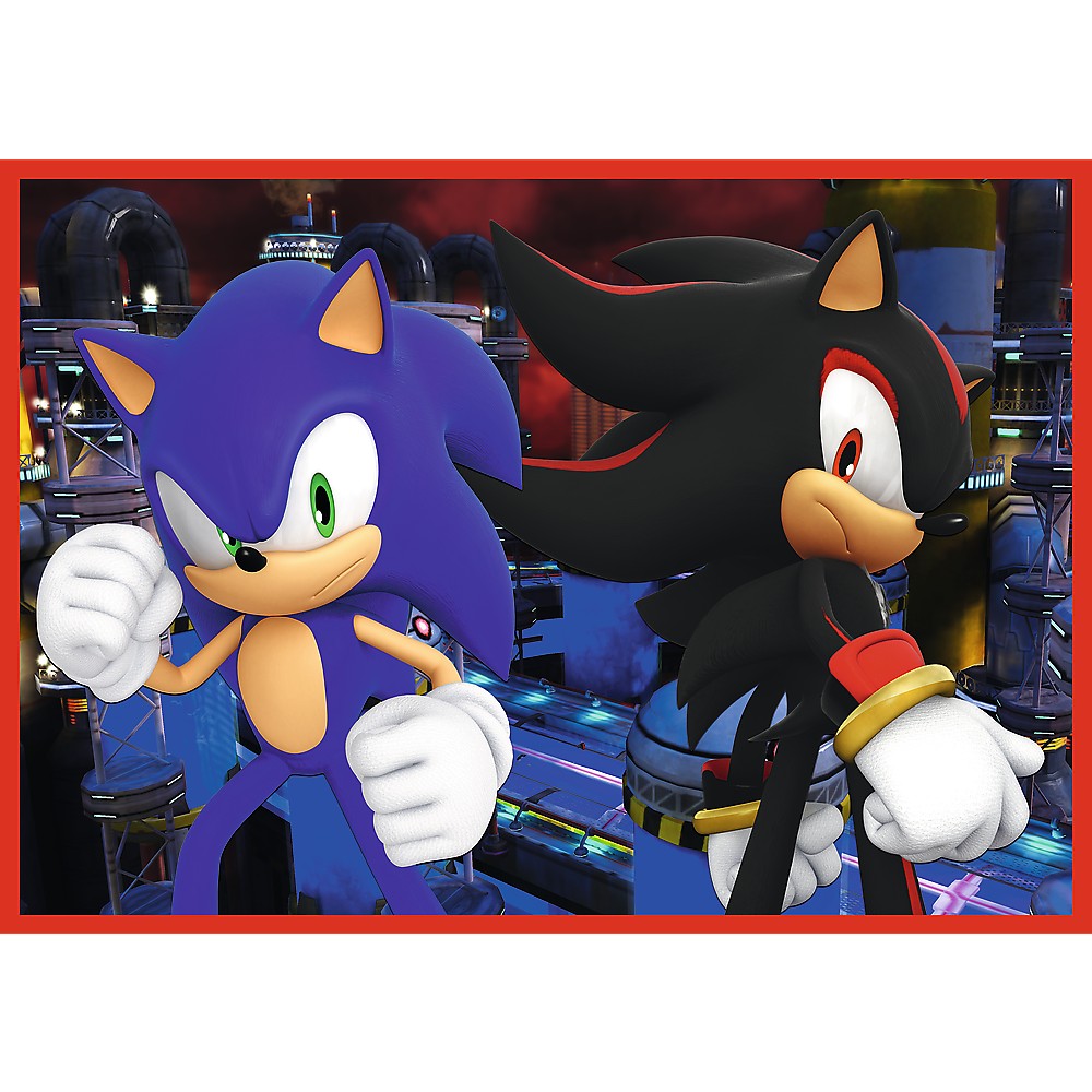 PUZZLE TREFL 4IN1 SONIC AVENTURILE LUI SONIC [3]