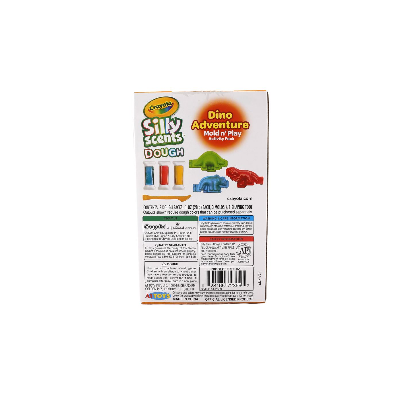CRAYOLA SILLY SCENTS SET MIC DINOZAUR CU ACCESORII [3]