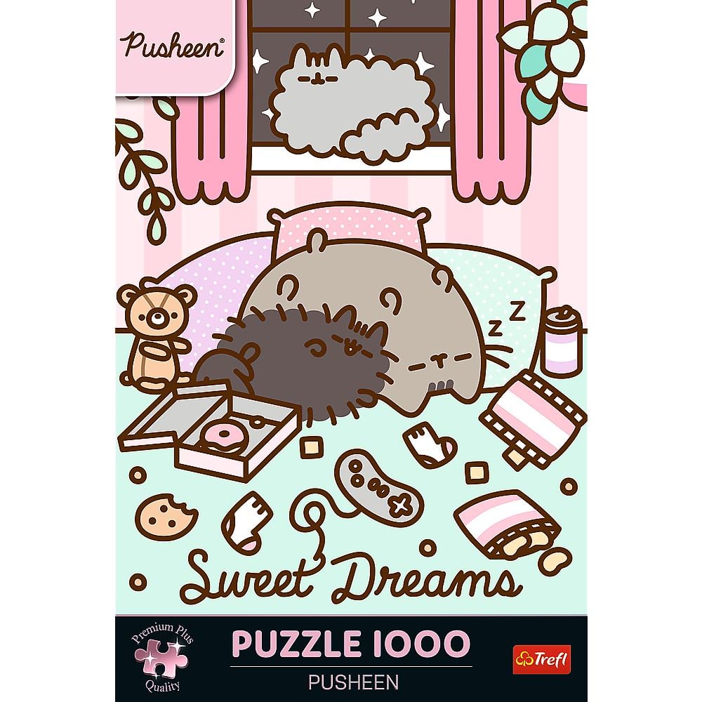 PUZZLE TREFL 1000 PREMIUM PLUS PUSHEEN VISE PLACUTE [3]
