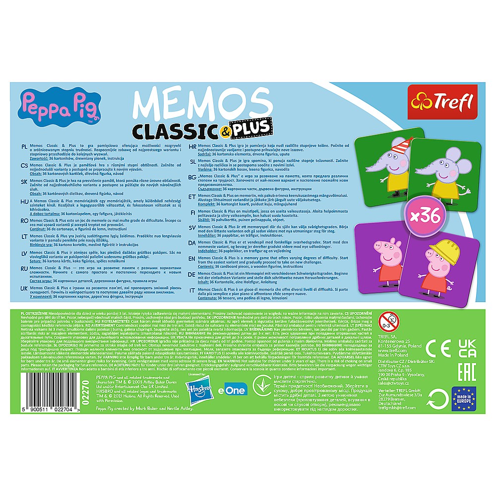 JOC MEMOS CLASSIC PLUS PEPPA PIG [3]