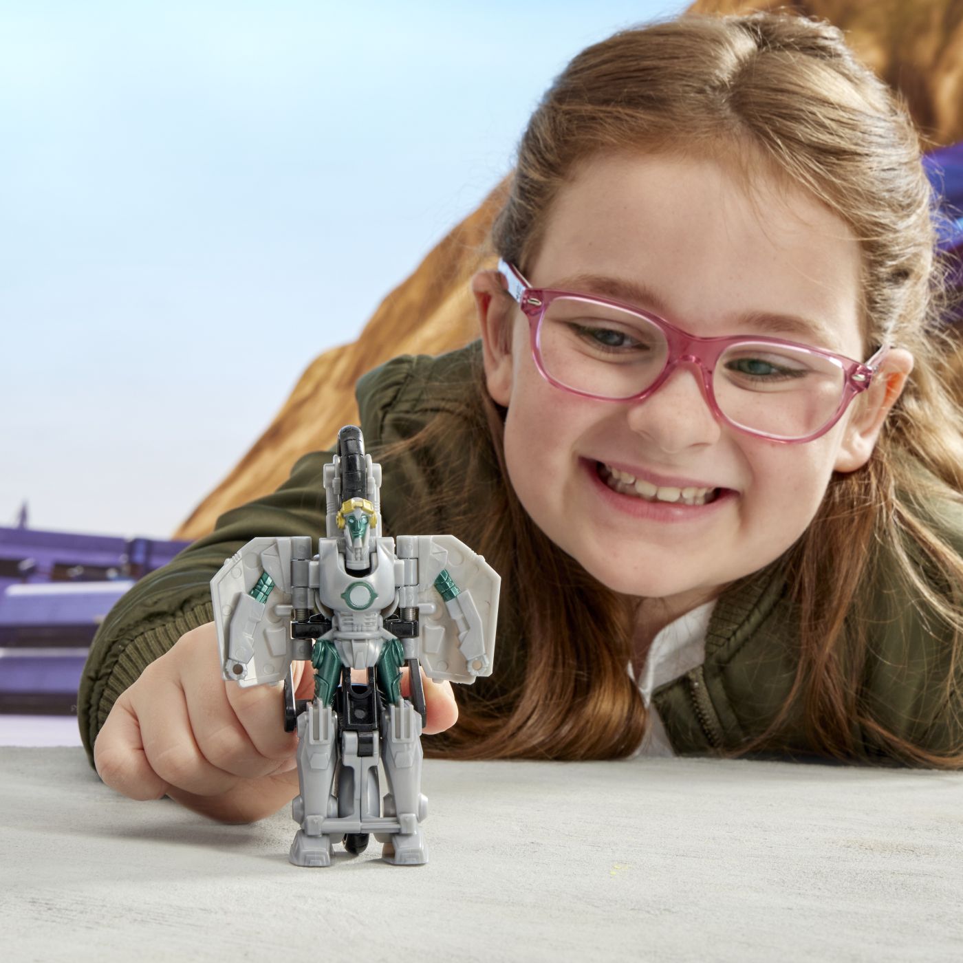 TRANSFORMERS EARTHSPARK FIGURINA TERRAN THRASH 1 STEP SMASH TO CHANGE [3]