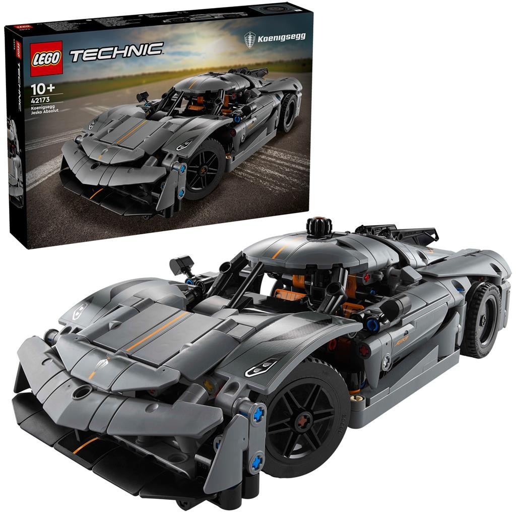 LEGO TECHNIC HIPERMAȘINA KOENIGSEGG JESKO ABSOLUT GRI 42173 [3]