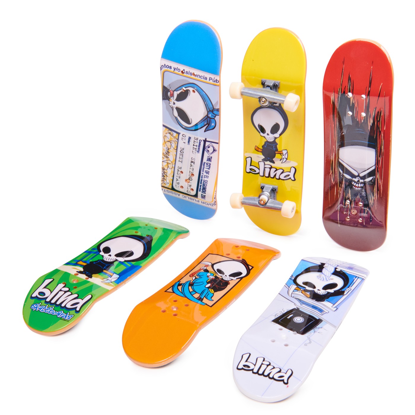 TECH DECK PACHET 6 PIESE CU ACCESORII FINGERBOARD BLIND [3]