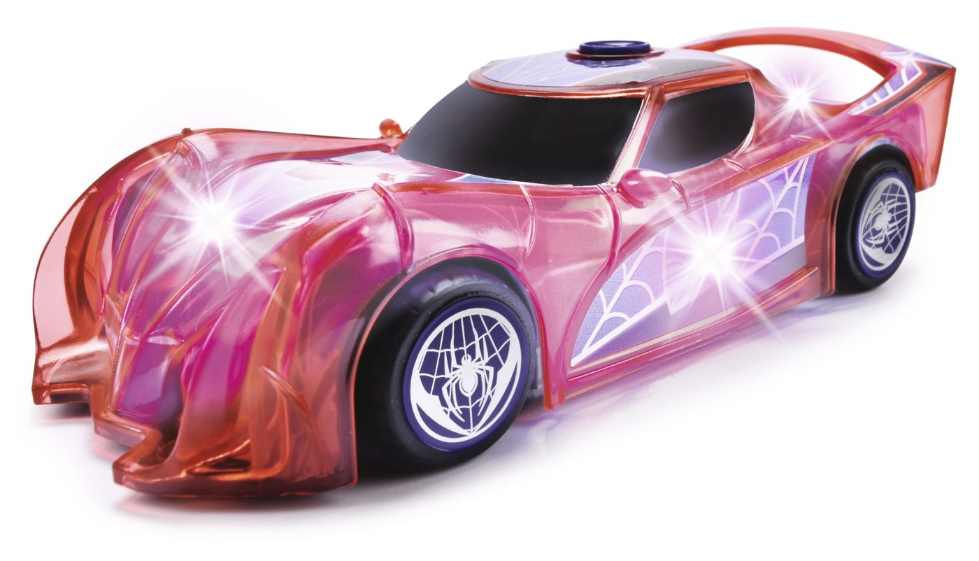 JADA MARVEL MASINUTA LIGHT HERO SPIDER MAN CU SUNETE SI LUMINI SCARA 1:32 [3]