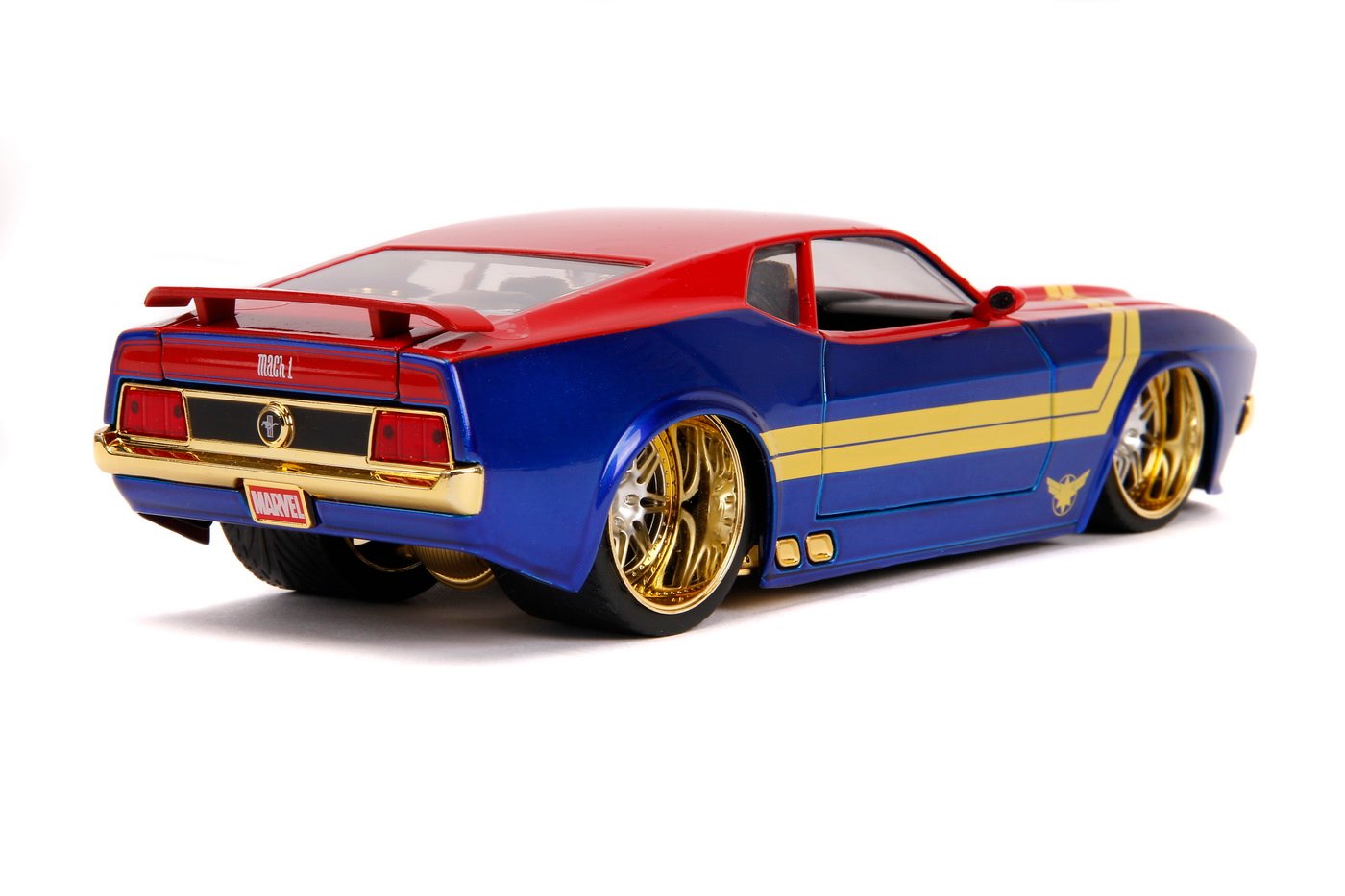MASINUTA METALICA CAPTAIN MARVEL 1973 FORD MUSTANG MACH 1 SCARA 1 LA 24 [3]