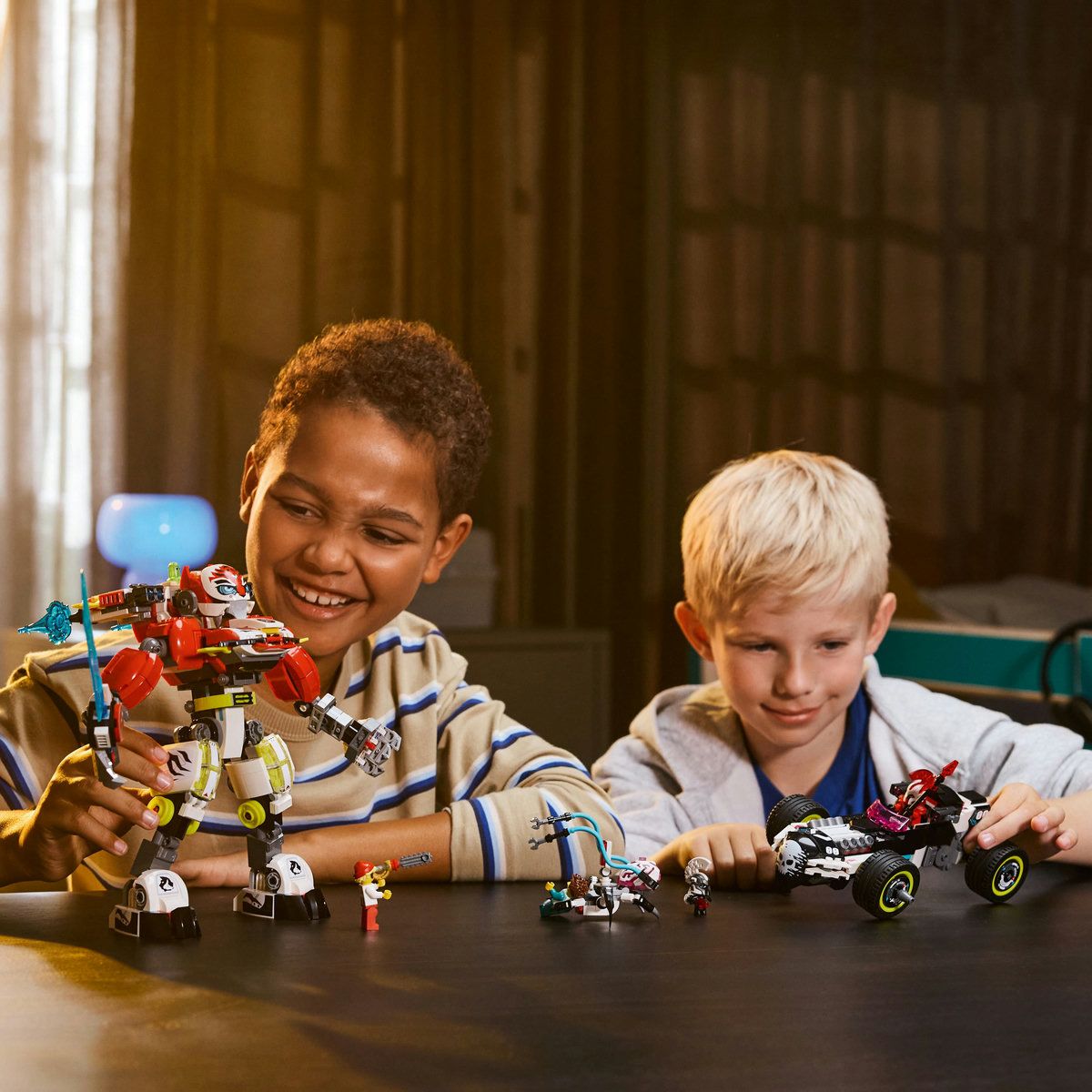 LEGO DREAMZZZ ROBOTUL TIGRU AL LUI COOPER SI MASINA HOT ROD A LUI ZERO 71497 [3]