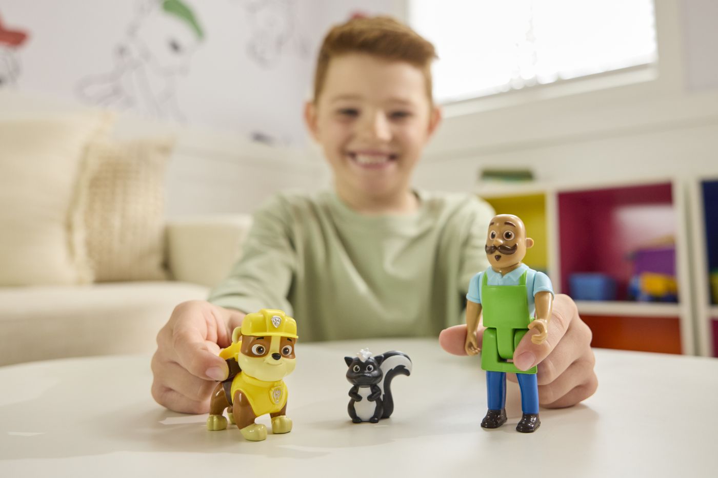 PATRULA CATELUSILOR SET 3 FIGURINE RUBBLE SI MR PORTER [3]