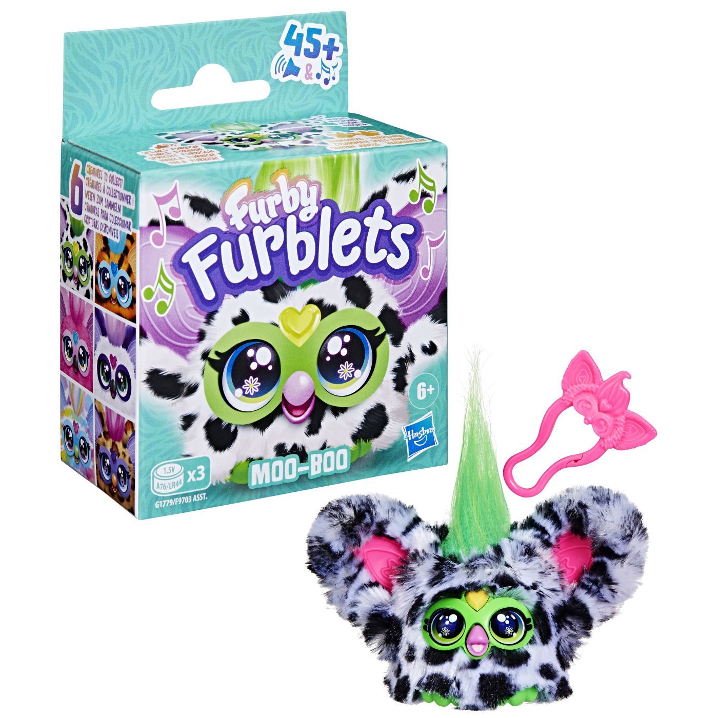 FURBY FURBLETS JUCARIE INTERACTIVA MOO-BOO [3]