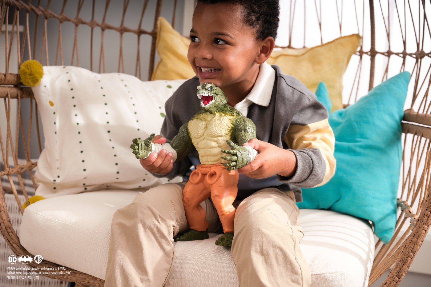 BATMAN SERIA GIGANTILOR FIGURINA KILLER CROC 30CM [3]
