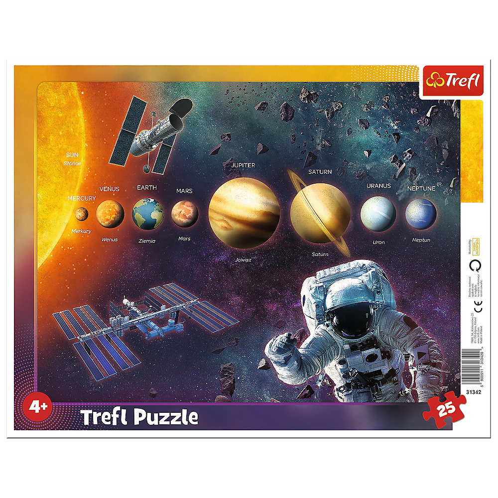 Jucării și jocuri - PUZZLE 25 PLANSA SISTEMUL SOLAR