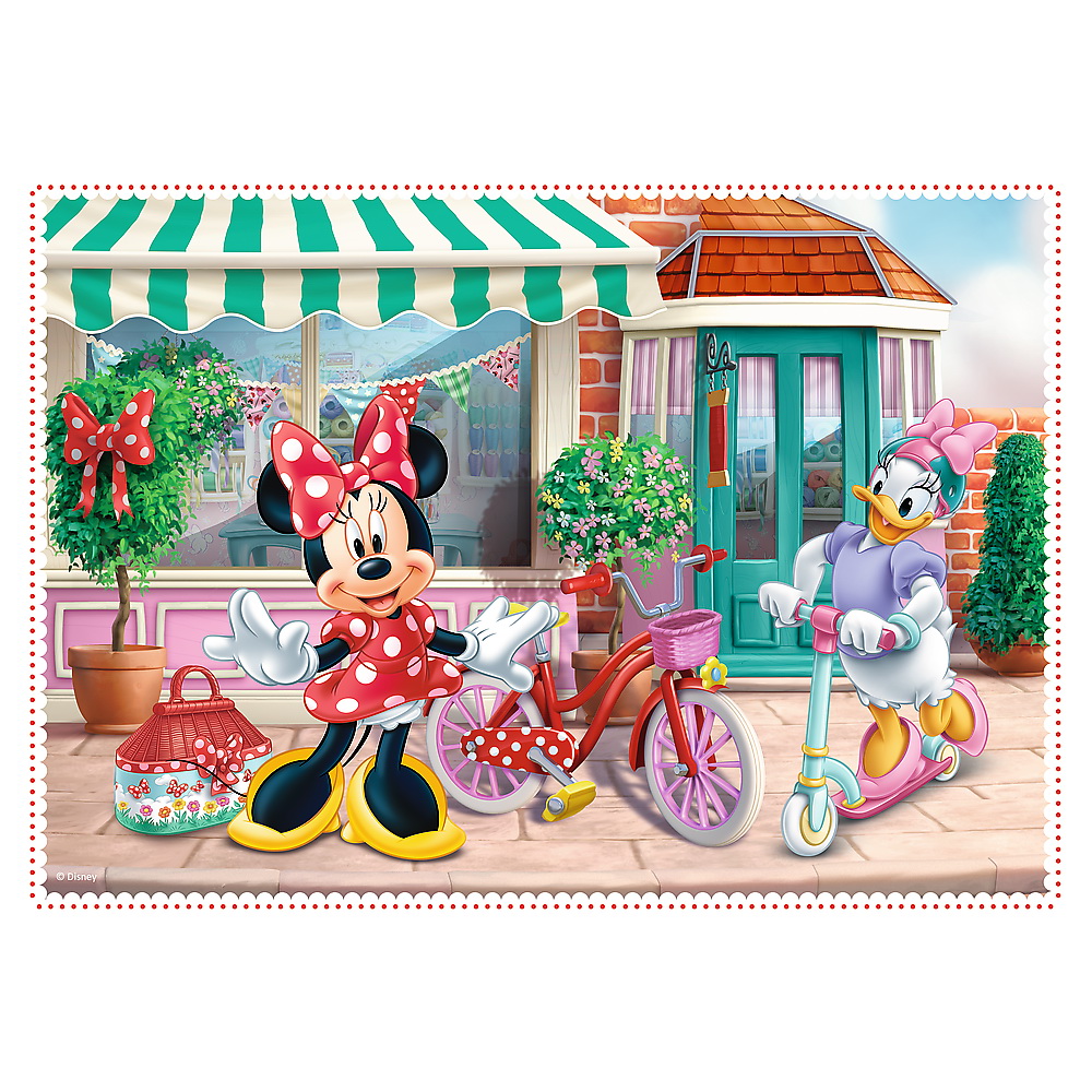 PUZZLE TREFL 4IN1 MINNIE MOUSE SI PRIETENII EI [3]