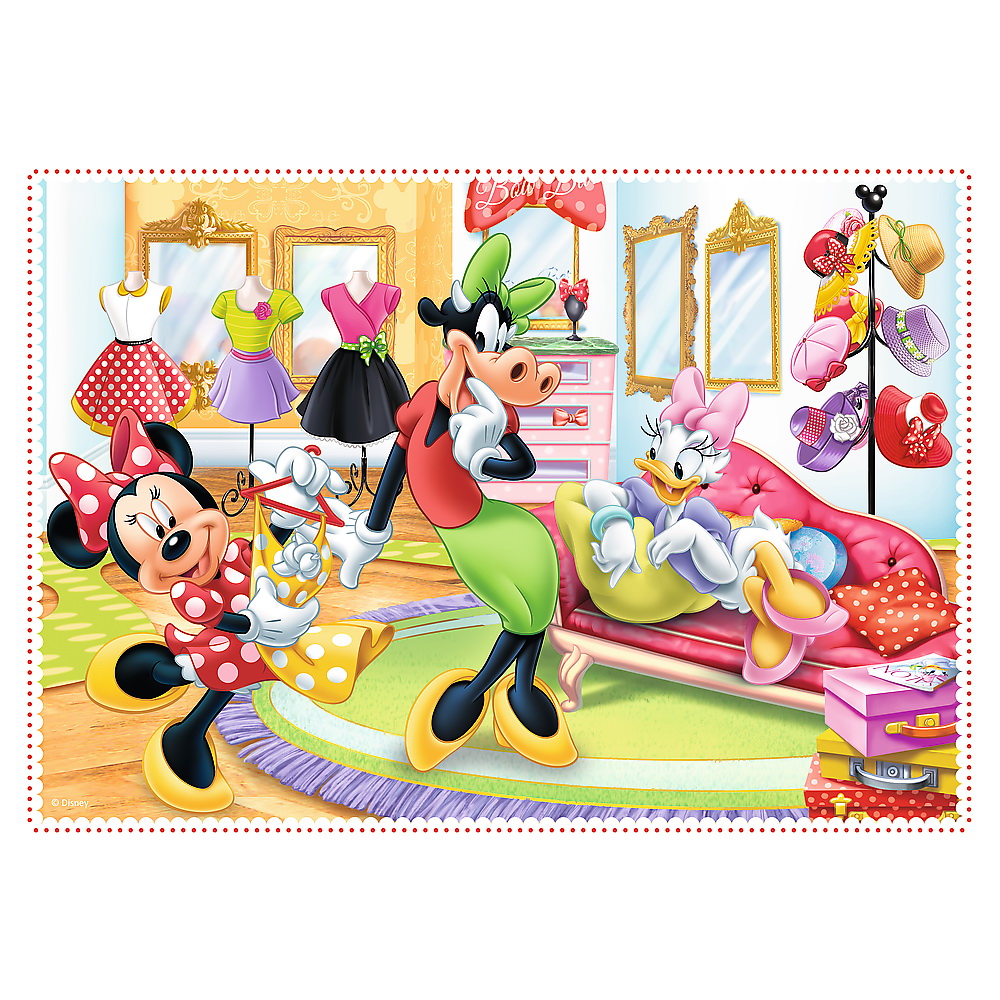 PUZZLE TREFL 4IN1 MINNIE MOUSE SI PRIETENII EI [5]