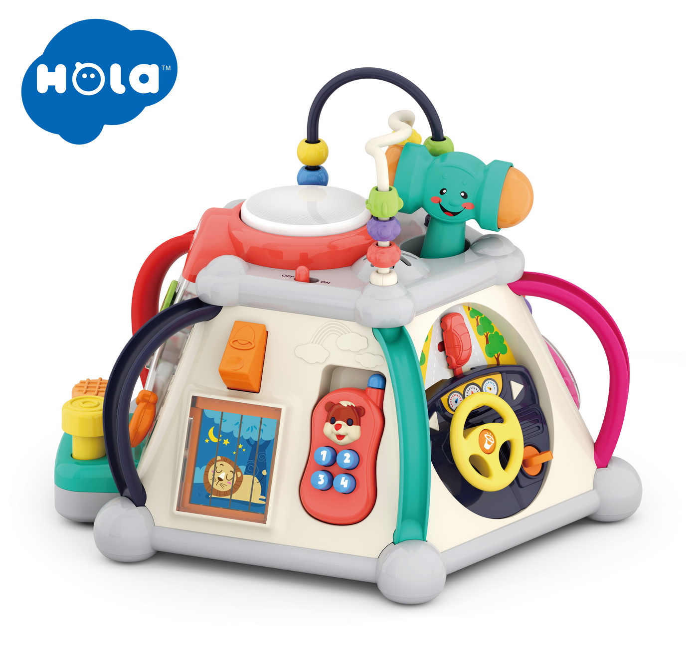 PIRAMIDA CU ACTIVITATI CU SUNETE SI LUMINI [4]