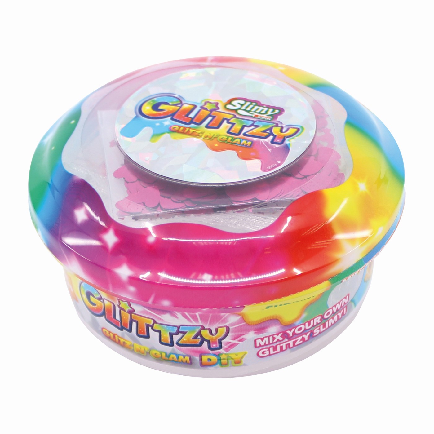 SLIME SLIMY AS GLITZY DIY 120G [4]