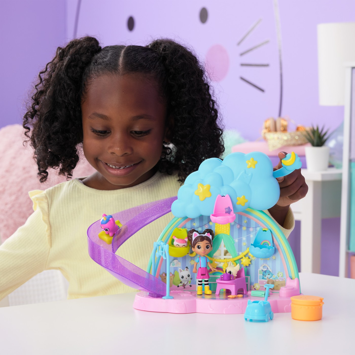 GABBYS DOLLHOUSE SET CAMERA DE JOACA KITTY CARE EAR PURRFECT [5]