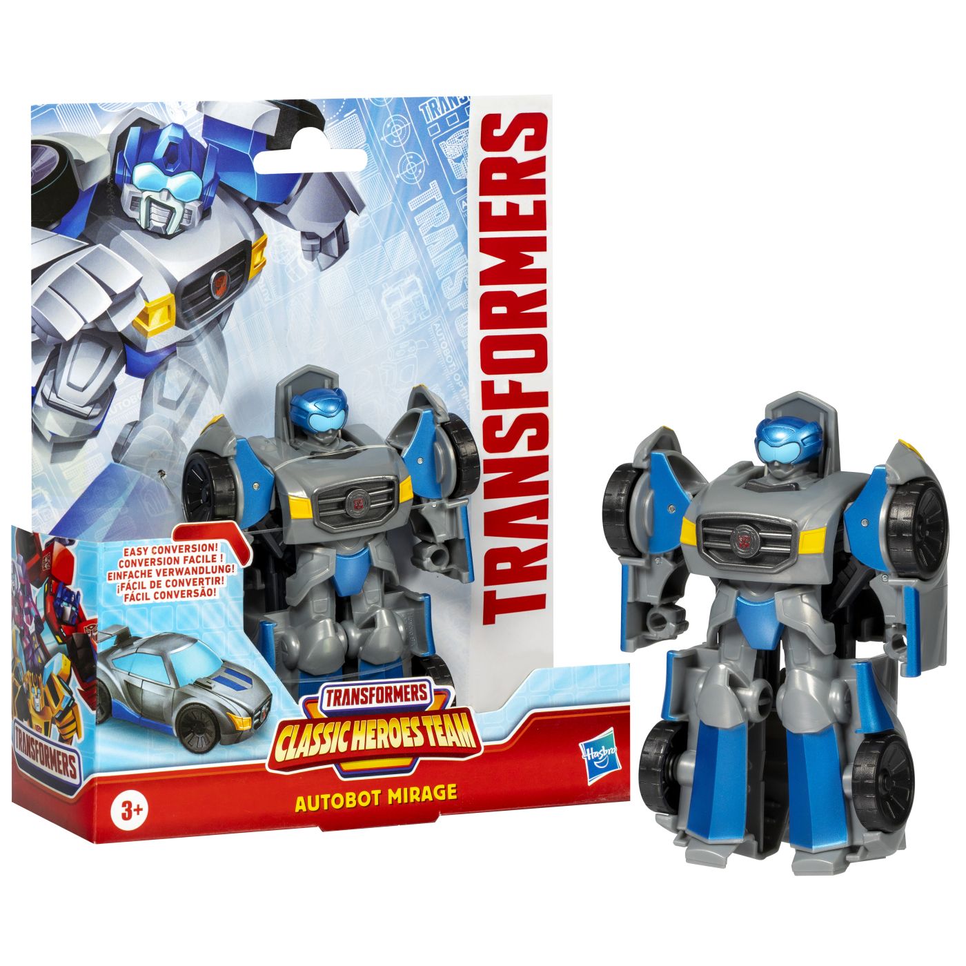 TRANSFORMERS CLASSIC HEROES TEAM ROBOT AUTOBOT MIRAGE CONVERTIBIL [4]