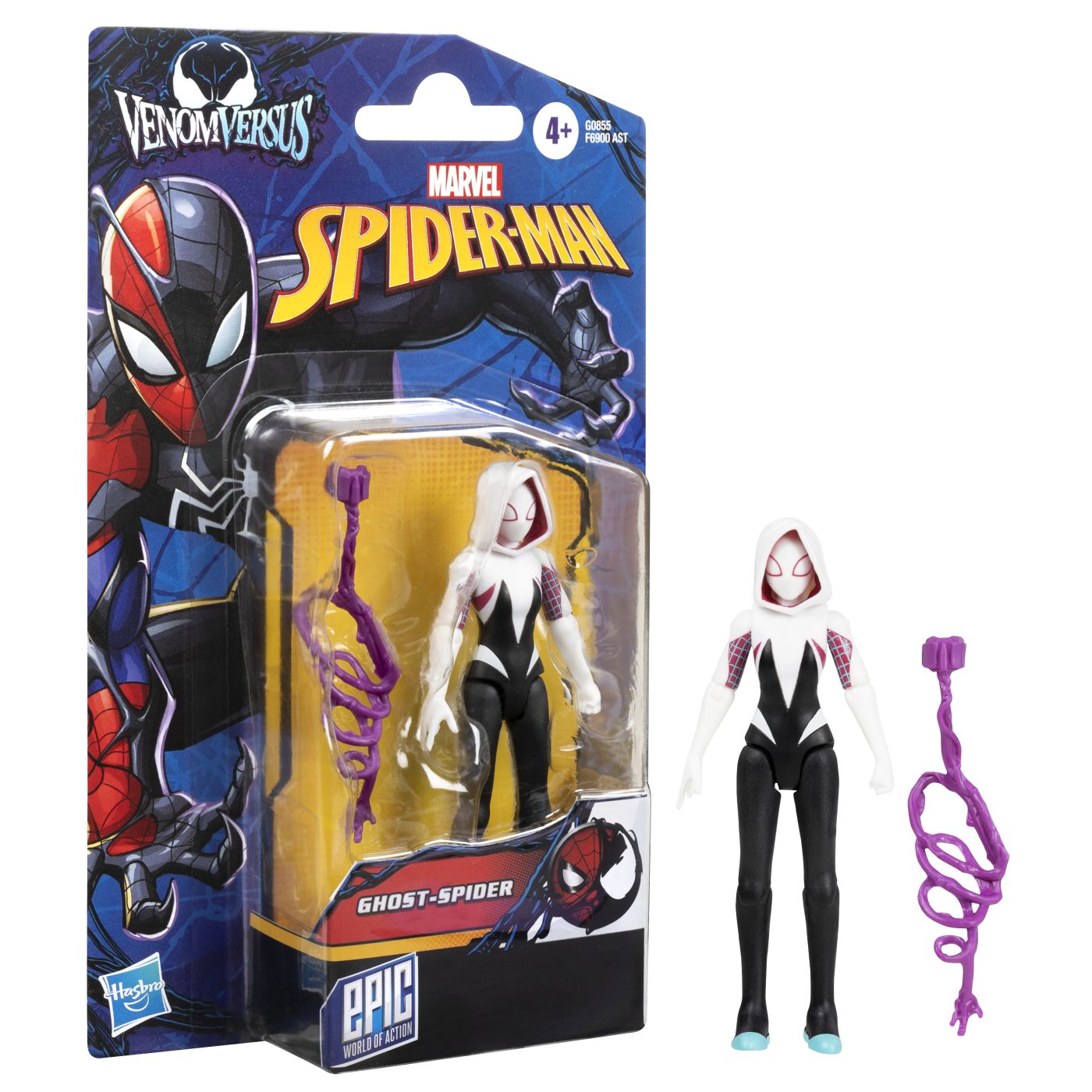 SPIDERMAN EPIC HERO FIGURINA GHOST SPIDER 10CM [4]
