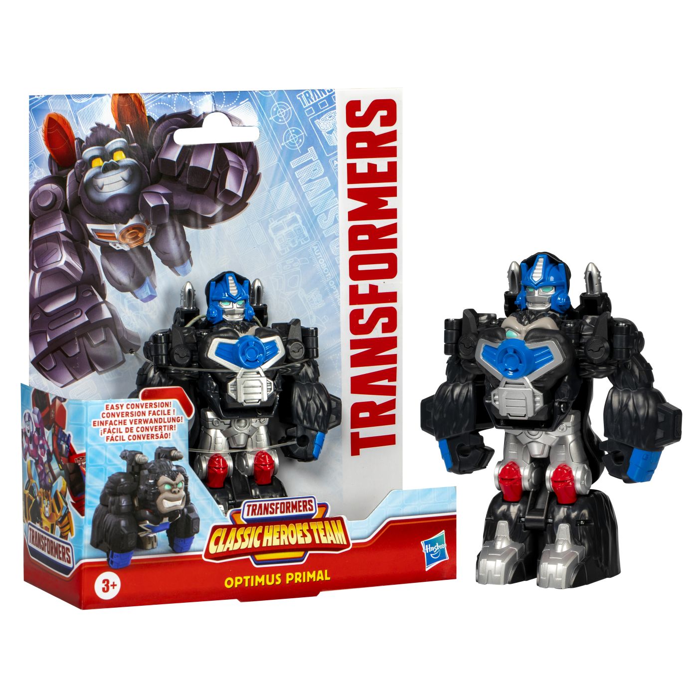 TRANSFORMERS CLASSIC HEROES TEAM ROBOT OPTIMUS PRIMAL CONVERTIBIL [4]