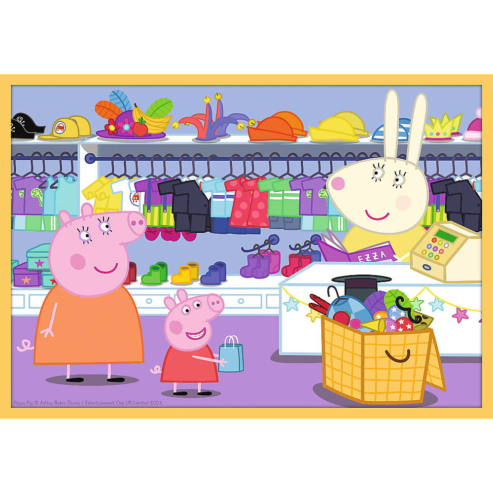 PUZZLE TREFL 10IN1 INTALNESTE-O PE PEPPA PIG [4]