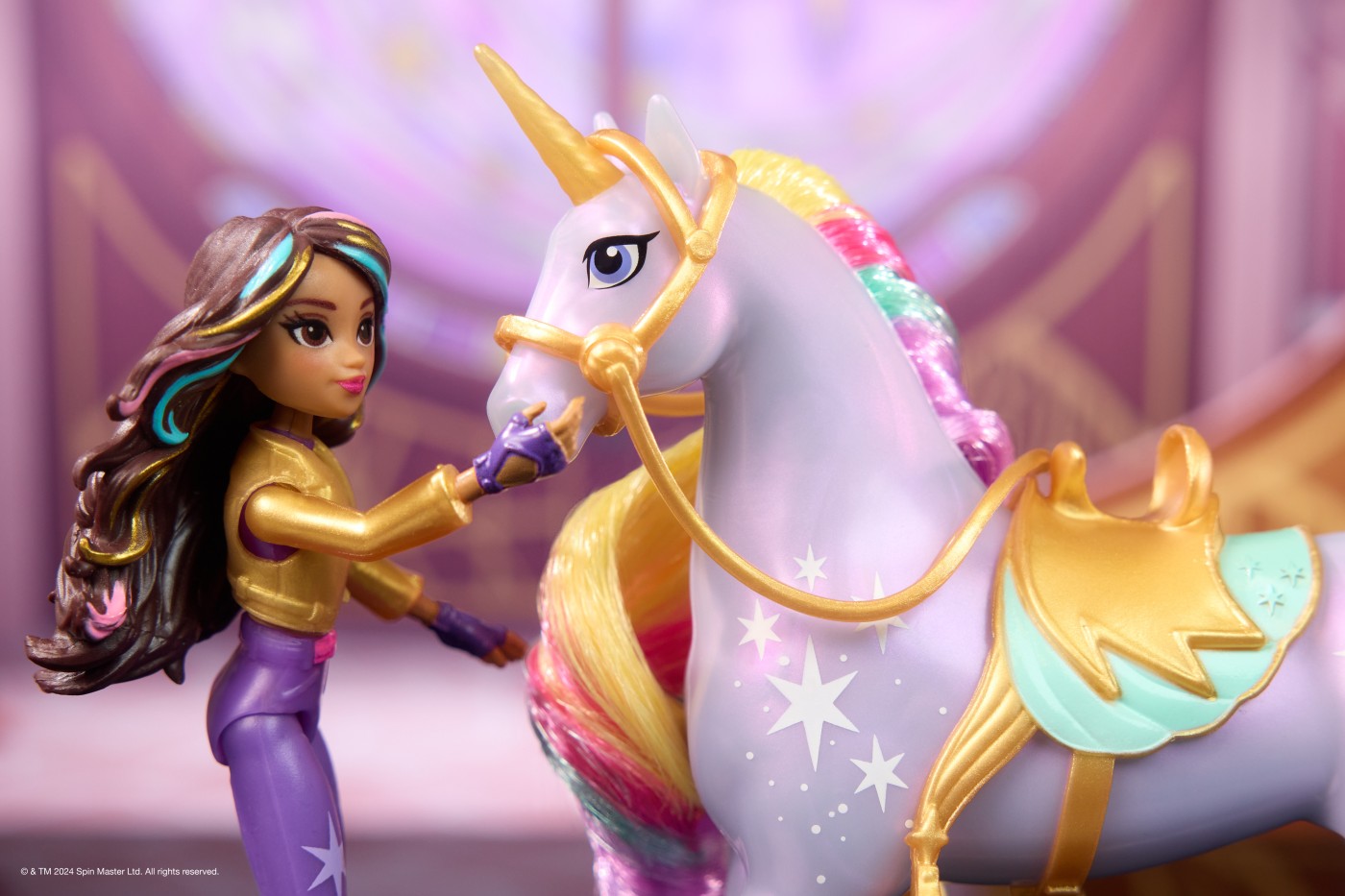 UNICORN ACADEMY SET SOPHIA SI WILDSTAR CU ACCESORII DE CALARIE [4]