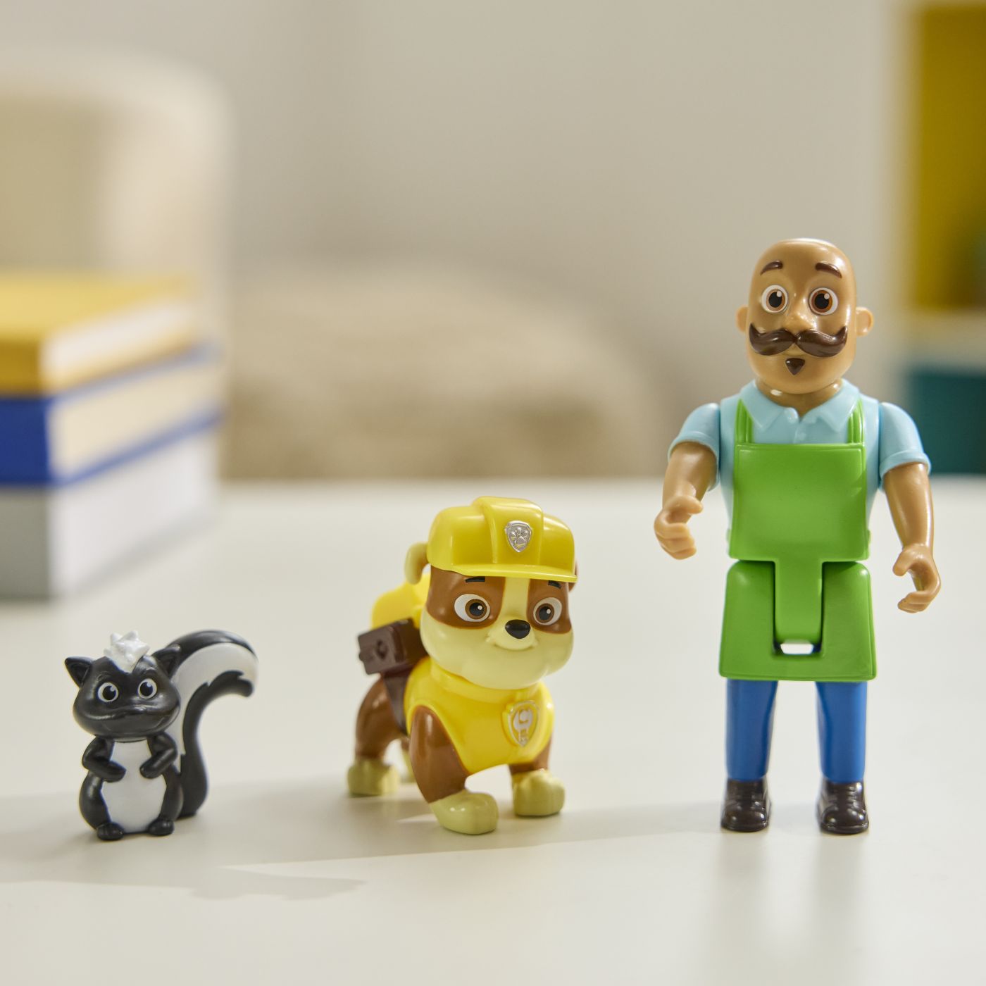 PATRULA CATELUSILOR SET 3 FIGURINE RUBBLE SI MR PORTER [4]
