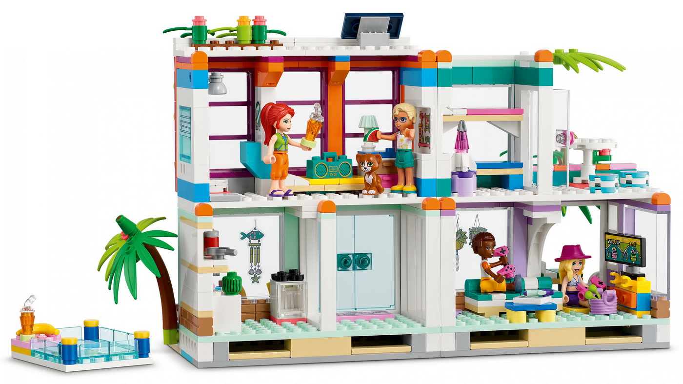 LEGO FRIENDS CASA DE VACANTA DE PE PLAJA 41709 [4]